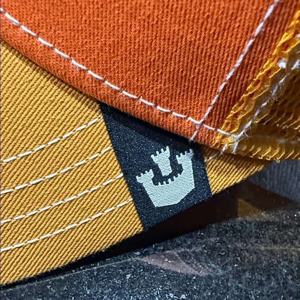 Goorin Bros Goldfish Patch Trucker Hat - Orange & Yellow